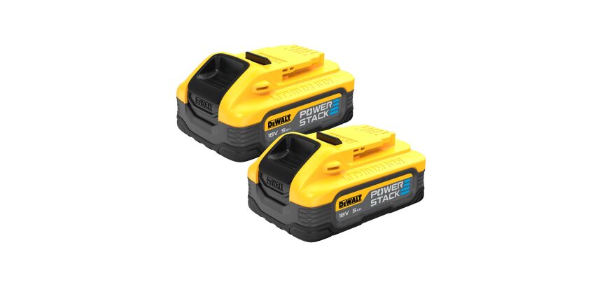 Pack de 2 batteries POWERSTACK XR 18V 5Ah Li-ion - Sans chargeur