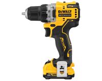 Perceuse-visseuse sans fil DEWALT XR 12 V 2 Ah Li-ion Brushless + 2 Batteries + 1 Chargeur