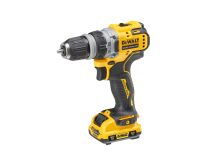 Perceuse-visseuse sans fil DEWALT XR 12 V 3 Ah Li-ion Brushless à têtes multiples + 2 Batteries + 1 Chargeur