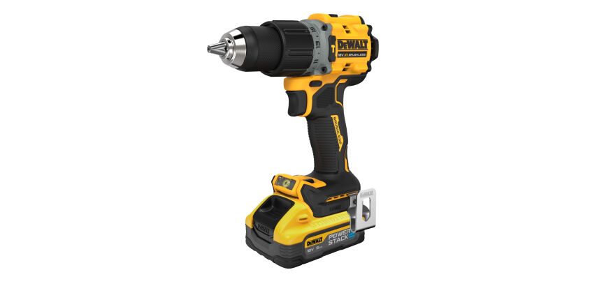 Perceuse-visseuse percussion compacte XR 18 V 5 Ah Li-ion Brushless POWERSTACK