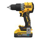 Perceuse-visseuse percussion compacte sans fil DEWALT XR 18 V 5 Ah Li-ion Brushless + 2 Batteries + 1 Chargeur