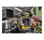 Perceuse-visseuse percussion compacte sans fil DEWALT XR 18 V 5 Ah Li-ion Brushless + 2 Batteries + 1 Chargeur