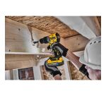 Perceuse-visseuse percussion compacte sans fil DEWALT XR 18 V 5 Ah Li-ion Brushless + 2 Batteries + 1 Chargeur