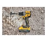Perceuse-visseuse compacte sans fil DEWALT XR 18 V 5 Ah Li-ion Brushless + 2 Batteries + 1 Chargeur
