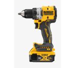 Perceuse-visseuse compacte sans fil DEWALT XR 18 V 5 Ah Li-ion Brushless + 2 Batteries + 1 Chargeur