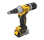 Riveteuse sans fil DEWALT XR 18V 1.7Ah Brushless 6.4 mm + 2 batteries + 1 Chargeur