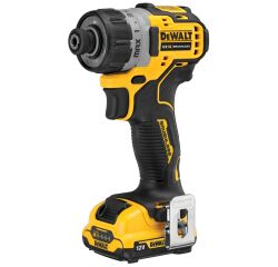 Visseuse sans fil DEWALT XR 12 V 2 Ah Li-ion Brushless + 2 Batteries + Chargeur
