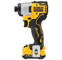 Visseuse à chocs sans fil DEWALT XR 12 V 2 Ah Li-ion Brushless + 2 Batteries + Chargeur