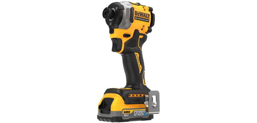 Visseuse à chocs sans fil ultra compacte DEWALT XR 18 V 1,7 Ah Li-ion Brushless + 2 Batteries + Chargeur