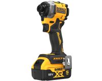 Visseuse à chocs sans fil ultra compacte DEWALT XR 18 V 5 Ah Li-ion Brushless + 2 Batteries + Chargeur