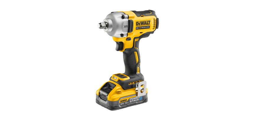 Boulonneuse sans fil DEWALT 1-2 XR 18 V 5 Ah Brushless 812 Nm + 2 Batteries + 1 Chargeur