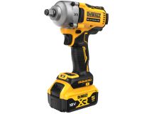 Boulonneuse à chocs sans fil DEWALT 1/2‘’ Compacte XR 18V 5Ah Li-Ion Brushless + 2 Batteries + 1 Chargeur