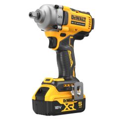 Boulonneuse à chocs sans fil DEWALT 1/2‘’ Compacte XR 18V 5Ah Li-Ion Brushless + 2 Batteries + 1 Chargeur