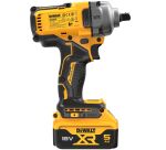 Boulonneuse à chocs sans fil DEWALT 1/2‘’ Compacte XR 18V 5Ah Li-Ion Brushless + 2 Batteries + 1 Chargeur