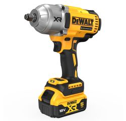 Boulonneuse sans fil DEWALT  ½” XR 18 V 5 Ah Li-ion Brushless 1396 Nm + 2 Batteries+ 1 Chargeur