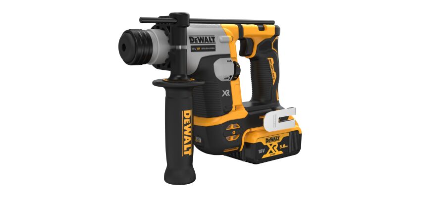 Perforateur sans fil DEWALT SDS-plus XR 18 V 5 Ah Li-ion Brushless 1,4 J + 2 Batteries + 1 Chargeur