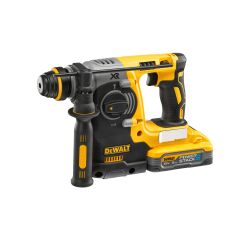 Perforateur sans fil DEWALT SDS-plus XR 18 V 5 Ah Li-ion Brushless 2,1 J + 2 Batteries POWERSTACK + 1 Chargeur