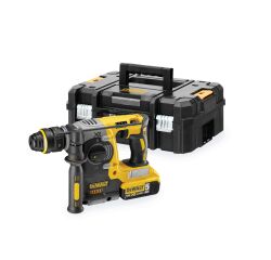 Perforateur sans fil DEWALT SDS-plus XR 18 V 5 Ah Li-ion Brushless 2,1 J + 2 Batteries + 1 Chargeur
