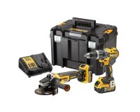 Kit 2 outils XR 18 V 5 Ah Li-ion Brushless - DCD796 / DCG405