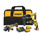 Kit 3 outils XR 18 V 5 Ah Li-ion Brushless - 2 batteries, chargeur, sac souple