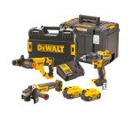Kit 3 outils XR 18 V 5 Ah Li-ion Brushless - DCD791 / DCH263 / DCG405