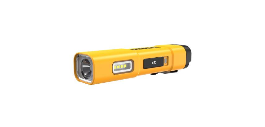Lampe de poche USB-C - Batterie intégrée Li-ion 3.6V 3Ah