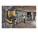 Niveau laser multilignes 3 x 360° compact XR 18 V 2 Ah Li-ion - faisceaux verts