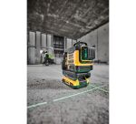 Niveau laser multilignes 3 x 360° compact XR 18 V 2 Ah Li-ion - faisceaux verts