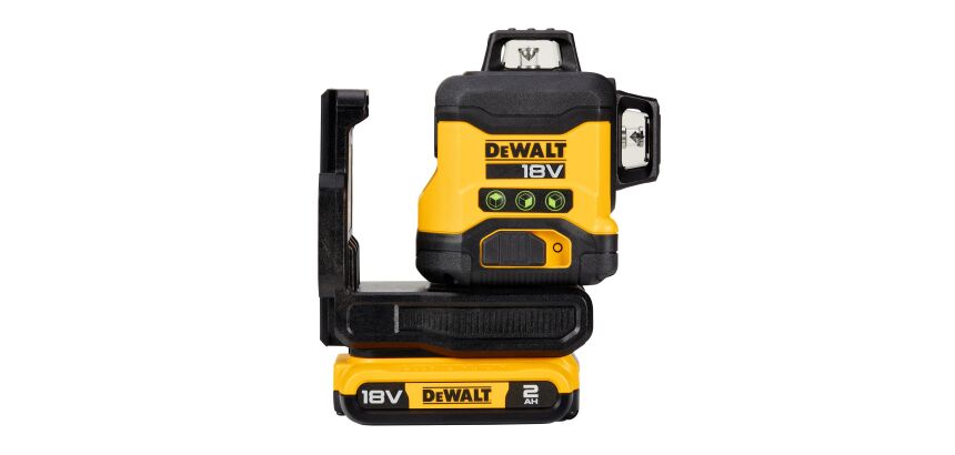 Niveau laser multilignes 3 x 360° compact XR 18 V 2 Ah Li-ion - faisceaux verts