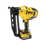 Cloueur de finition sans fil 16 Ga DEWALT XR 18 V 5 Ah Li-ion Brushless + 2 Batteries + 1 Chargeur