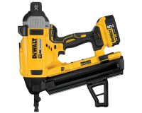 Cloueur sans fil béton et acier DEWALT XR 18 V 5 Ah Li-ion Brushless + 2 Batteries + 1 Chargeur