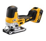 Scie sauteuse sans fil DEWALT DCS335P2-QW à prise par le corps XR 18 V 5 Ah Li-ion Brushless + 2 Batteries + 1 Chargeur