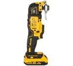 Multi-cutter sans fil DEWALT XR 18 V 2 Ah Li-ion Brushless + Batteries + 1 Chargeur