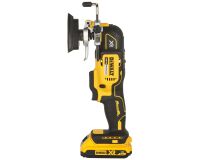 Multi-cutter sans fil DEWALT XR 18 V 2 Ah Li-ion Brushless + Batteries + 1 Chargeur