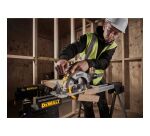 Scie circulaire sans fil DEWALT XR 18 V 5 Ah Li-ion Brushless 165 mm + 2 Batteries + 1 Chargeur