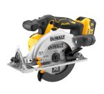 Scie circulaire sans fil DEWALT XR 18 V 5 Ah Li-ion Brushless 165 mm + 2 Batteries + 1 Chargeur
