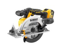 Scie circulaire sans fil DEWALT XR 18 V 5 Ah Li-ion Brushless 165 mm + 2 Batteries + 1 Chargeur