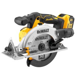 Scie circulaire sans fil DEWALT XR 18 V 5 Ah Li-ion Brushless 165 mm + 2 Batteries + 1 Chargeur