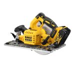 Scie circulaire sans fil DEWALT XR 18 V 5 Ah Li-ion Brushless 184 mm + 2 Batteries + 1 Chargeur