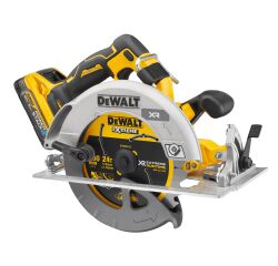 Scie circulaire sans fil DEWALT XR 18 V ADVANTAGE 5 Ah Li-ion Brushless 190 mm + 2 Batteries + 1 Chargeur