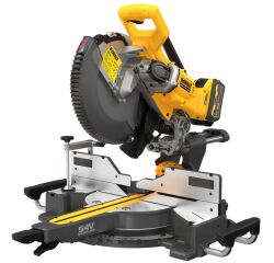 Scie à onglets sans fil DEWALT XR FLEXVOLT 54 V 3 Ah Li-ion Brushless 305 mm + 2 Batteries + 1 Chargeur