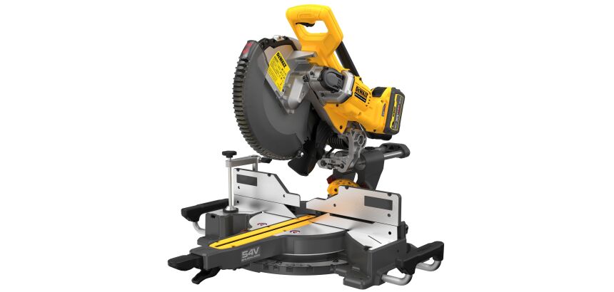 Scie à onglets sans fil DEWALT XR FLEXVOLT 54 V 3 Ah Li-ion Brushless 305 mm + 2 Batteries + 1 Chargeur