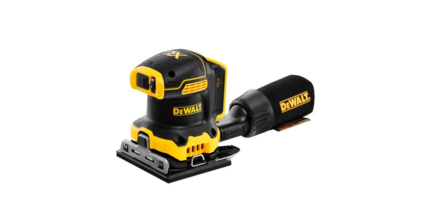 Ponceuse sans fil 1/4 de feuille DEWALT XR 18V Brushless