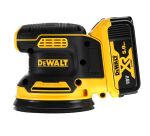 Ponceuse excentrique sans ifl DEWALT DCW210P2-QW XR 18 V 5 Ah Li-ion Brushless 125 mm + 2 Batteries + 1 Chargeur