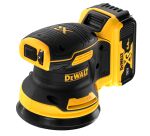 Ponceuse excentrique sans ifl DEWALT DCW210P2-QW XR 18 V 5 Ah Li-ion Brushless 125 mm + 2 Batteries + 1 Chargeur