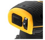Ponceuse excentrique sans ifl DEWALT DCW210P2-QW XR 18 V 5 Ah Li-ion Brushless 125 mm + 2 Batteries + 1 Chargeur