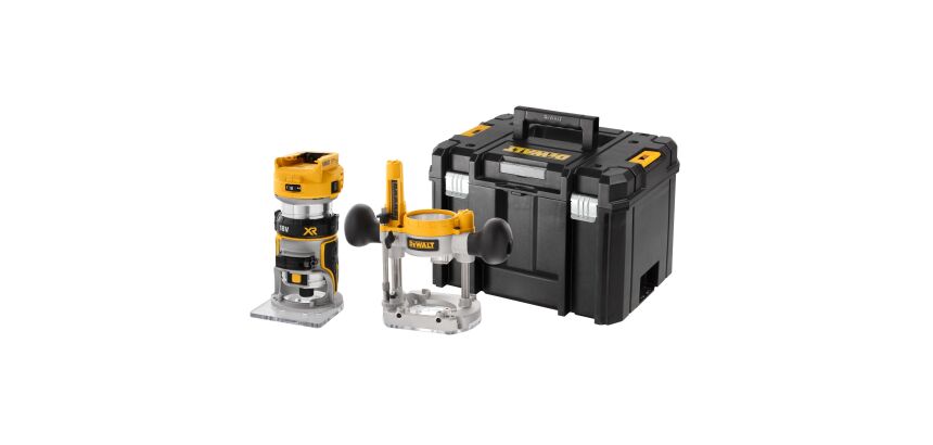 Affleureuse défonceuse DEWALT XR 18 V Brushless 8 mm