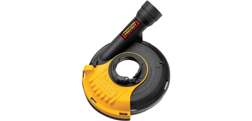 Carter de polissage avec aspiration 115-125 mm - pas compatible avec DCG405