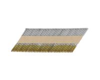 Pointes bande papier 33° crantées galva. à chaud 3.1x75mm