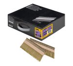 Pointes bande papier 33° crantées éléc-zinguées 3.1x90mm